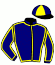 casaque portée par Lerebourg B. jockey du cheval de course KALINKA ERA, information pmu ZETURF