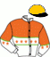 casaque portée par Nimczyk M. jockey du cheval de course DJANGO HILL, information pmu ZETURF