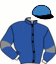 casaque portée par Dupre D. jockey du cheval de course HIVER D'AUTHISE, information pmu ZETURF