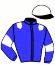 casaque portée par Nivard F. jockey du cheval de course IDAHO, information pmu ZETURF
