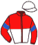 casaque portée par Rochard B. jockey du cheval de course FIORANO, information pmu ZETURF