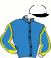 casaque portée par Lagadeuc F. jockey du cheval de course DIAPASON, information pmu ZETURF