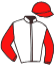 casaque portée par Gelormini G. jockey du cheval de course EXTRA WIND, information pmu ZETURF