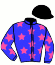 casaque portée par Mottier M. jockey du cheval de course LOVER STILL, information pmu ZETURF