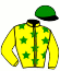 casaque portée par Lepigeon Dor. jockey du cheval de course KIVIANA, information pmu ZETURF