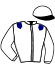 casaque portée par Lamy R. jockey du cheval de course JACADI D'ARGILIN, information pmu ZETURF