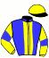 casaque portée par Loaiza C. A. jockey du cheval de course VALTIERRA (FR), information pmu ZETURF