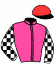 casaque portée par Monteiro Mlle V. jockey du cheval de course CITY GENT (GB), information pmu ZETURF
