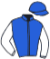 casaque portée par Djuse Mag. A. jockey du cheval de course KEEP GAMBLE, information pmu ZETURF