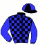 casaque portée par Malmin Kri. jockey du cheval de course SIDONETTE SID, information pmu ZETURF