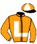 casaque portée par Laurent S. jockey du cheval de course TALISHA, information pmu ZETURF