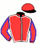 casaque portée par Senet J.F. jockey du cheval de course OUTSTANDING O., information pmu ZETURF