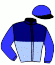 casaque portée par Lenault F. jockey du cheval de course FASTE MERITE, information pmu ZETURF