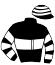casaque portée par Demuro C. jockey du cheval de course WISEITEN, information pmu ZETURF