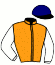 casaque portée par Legras G. jockey du cheval de course LORLISALSA, information pmu ZETURF
